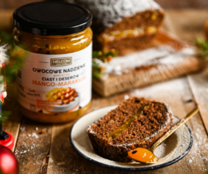 Piernik marchewkowy z nadzieniem mango marakuja Helcom Easy Cook